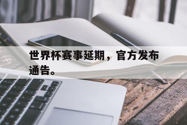 爱游戏平台官网入口官网-世界杯赛事延期，官方发布通告。